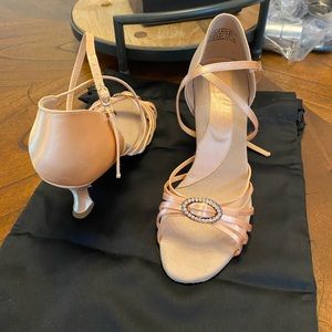 Salsa-ball room dancing high heels